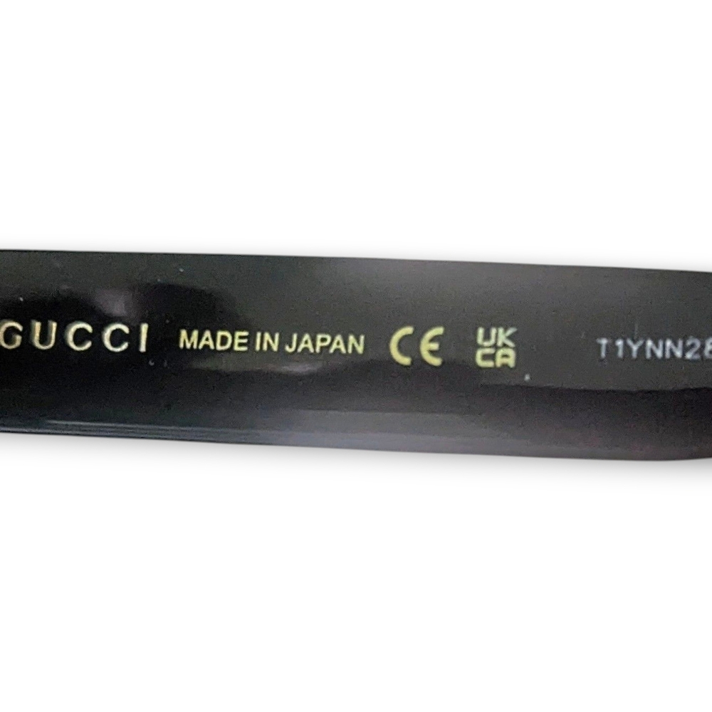 Gucci Round Chic Black Designer Prescription Sung… - image 7